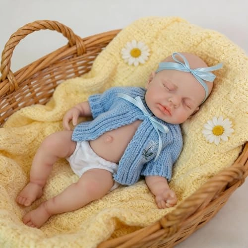 Reborn Baby Doll - 12 inch Vinyl Girl Ages 3+