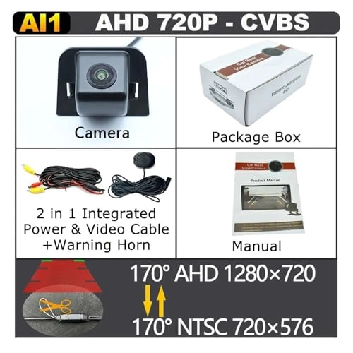 Reversing Camera - Night vision 1080p*720p