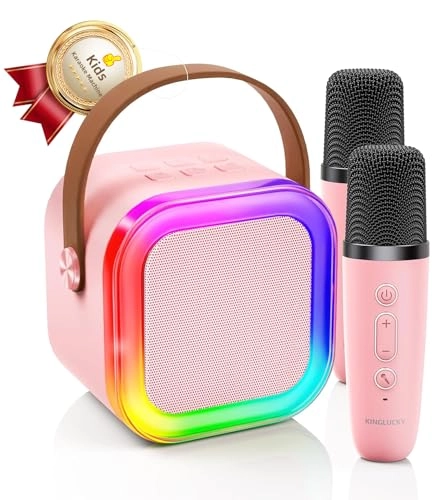 King Lucky Mini Karaoke Machine - 3 to 12 years