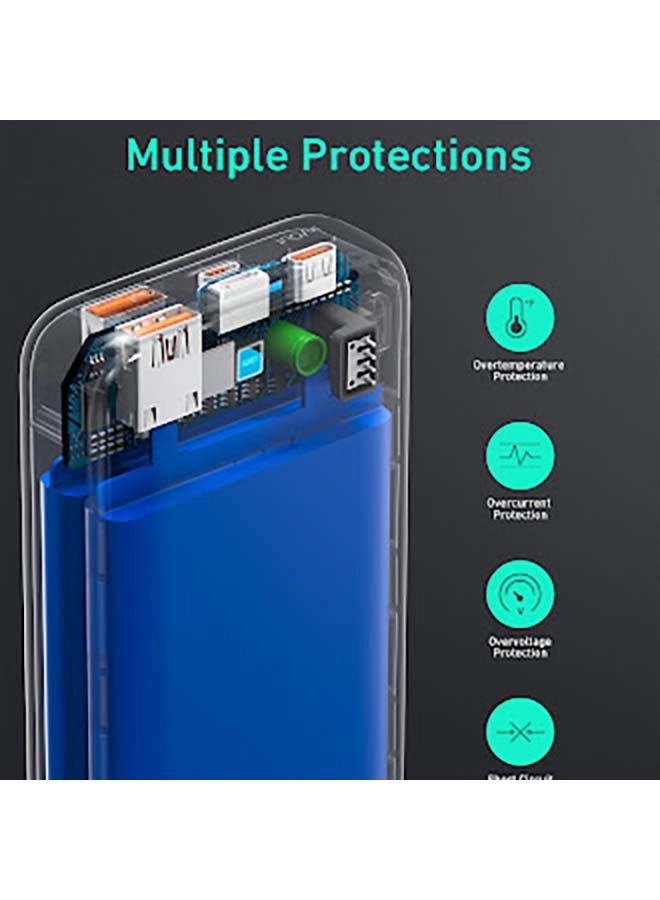 PB-N74S-BK - 20000 mAh 22.5 Watt 2 1