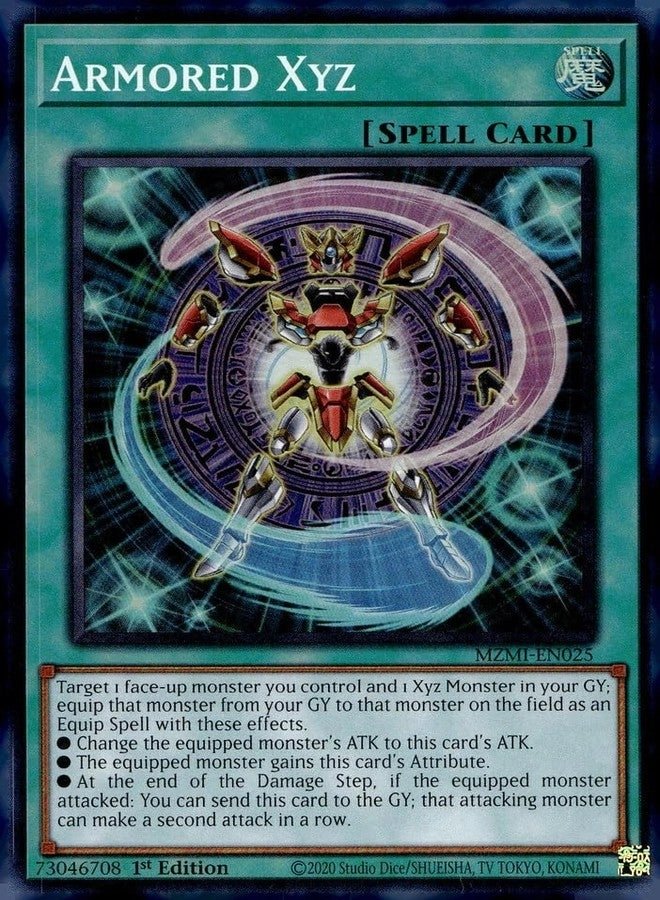 Yu-Gi-Oh! Armored Xyz MZMI-EN025