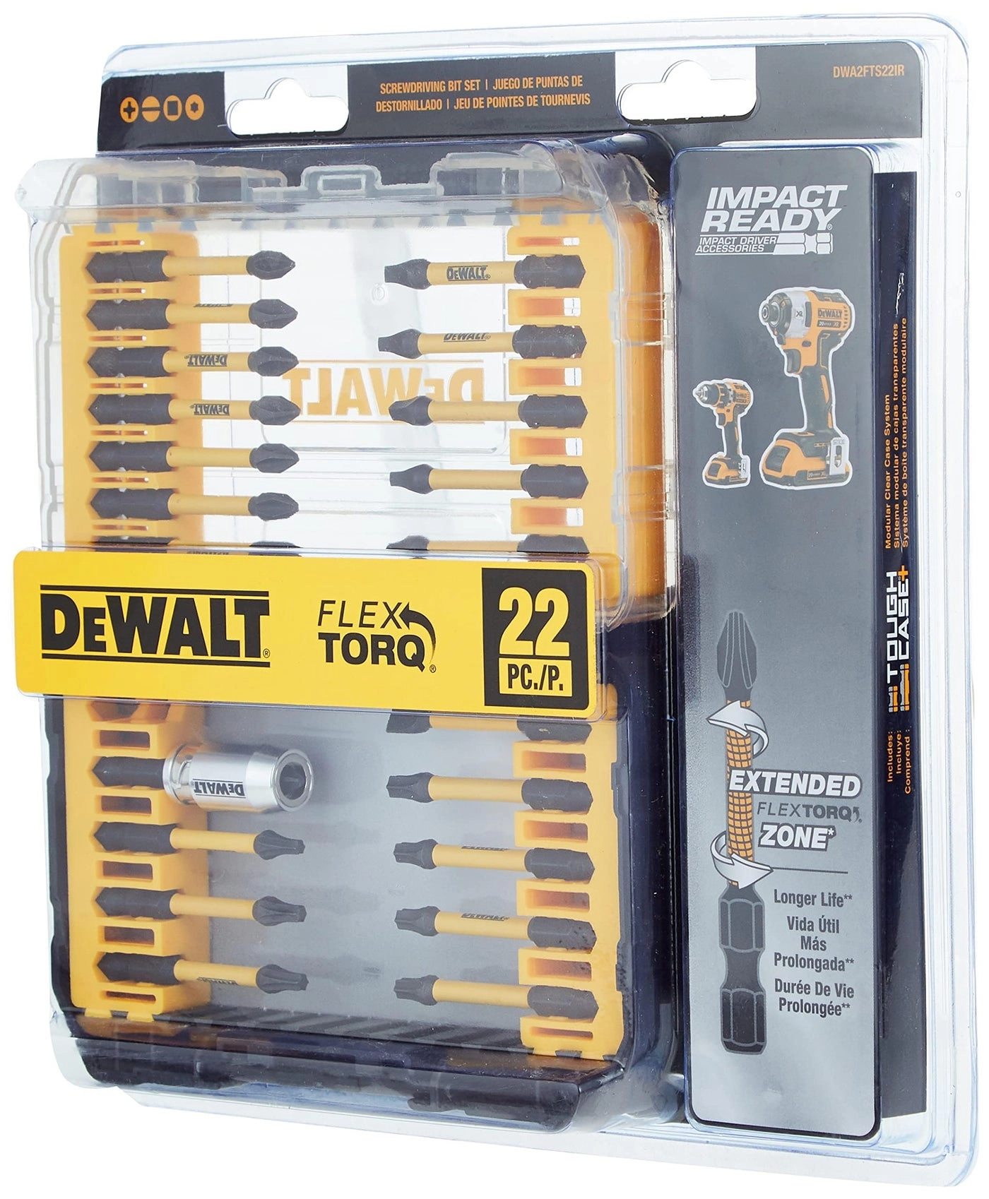 FlexTorq Impact Driver Bit Set - 22-Piece