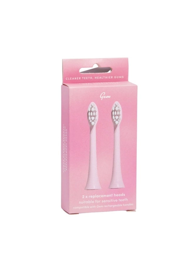 Electric Toothbrush Replacement Heads - Coconut Soft-bristled