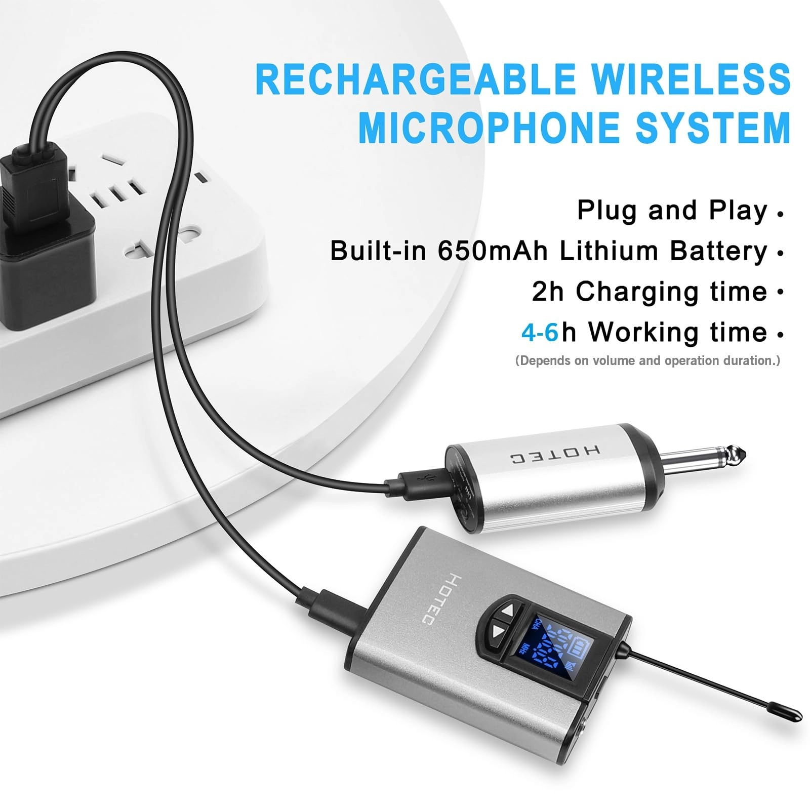 H-U05 - one Headset mic and one Lapel mic UHF