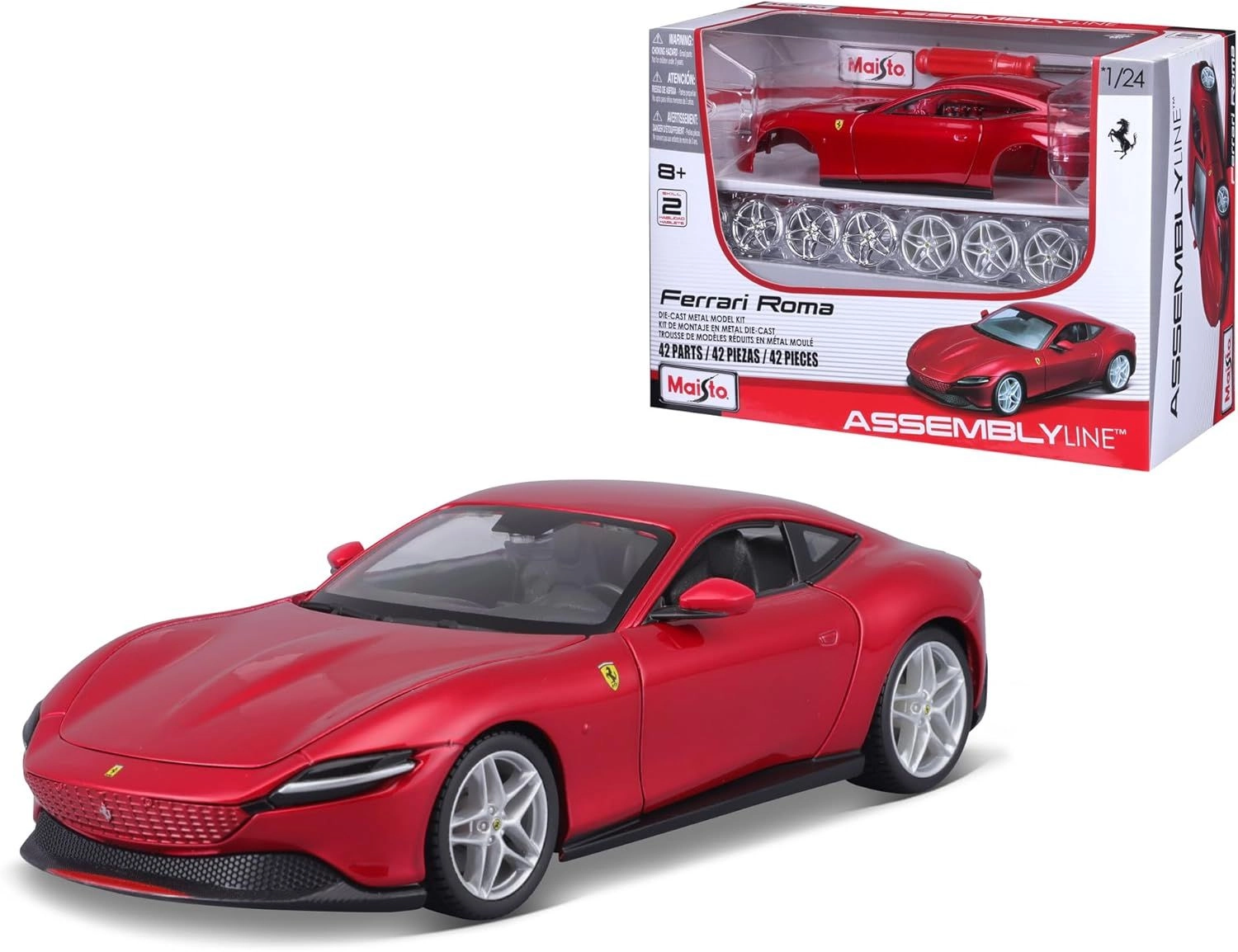 Al-Ferrari Roma - Model Kit (FGI-39139) - 1:24
