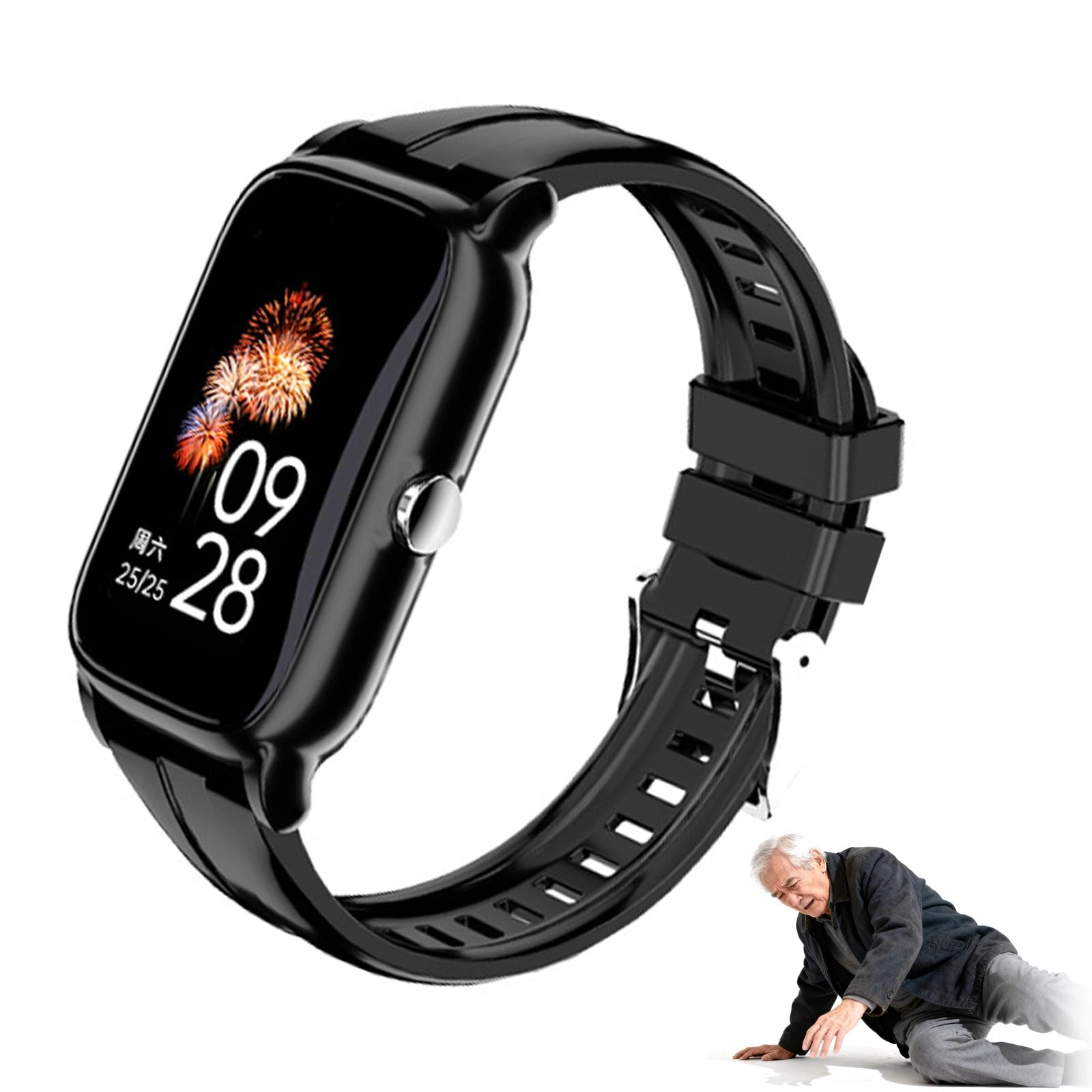 Fall Detection Watch for Elderly ABS+PC