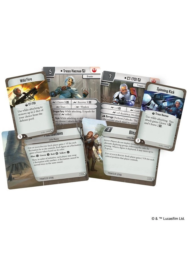 Star Wars Imperial Assault: Tyrants of Lothal Expansion - Miniatures Strategy Game