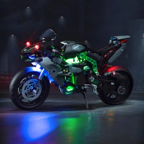 LED Light Compatible with Lego Technic Kawasaki Ninja H2R Motorcycle 42170