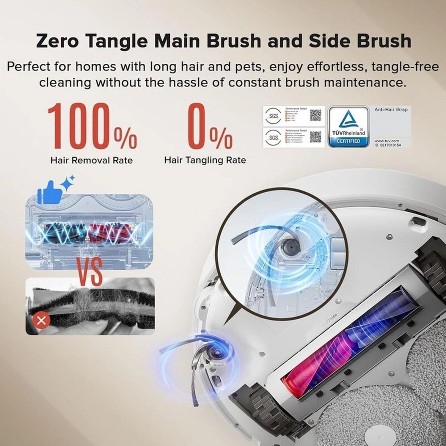 Qrevo Curv - With Mop, Self-Empty Station