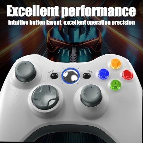 Xbox 360 Controller - White + Black