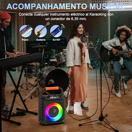 Karaoke machine - 2 wireless microphone