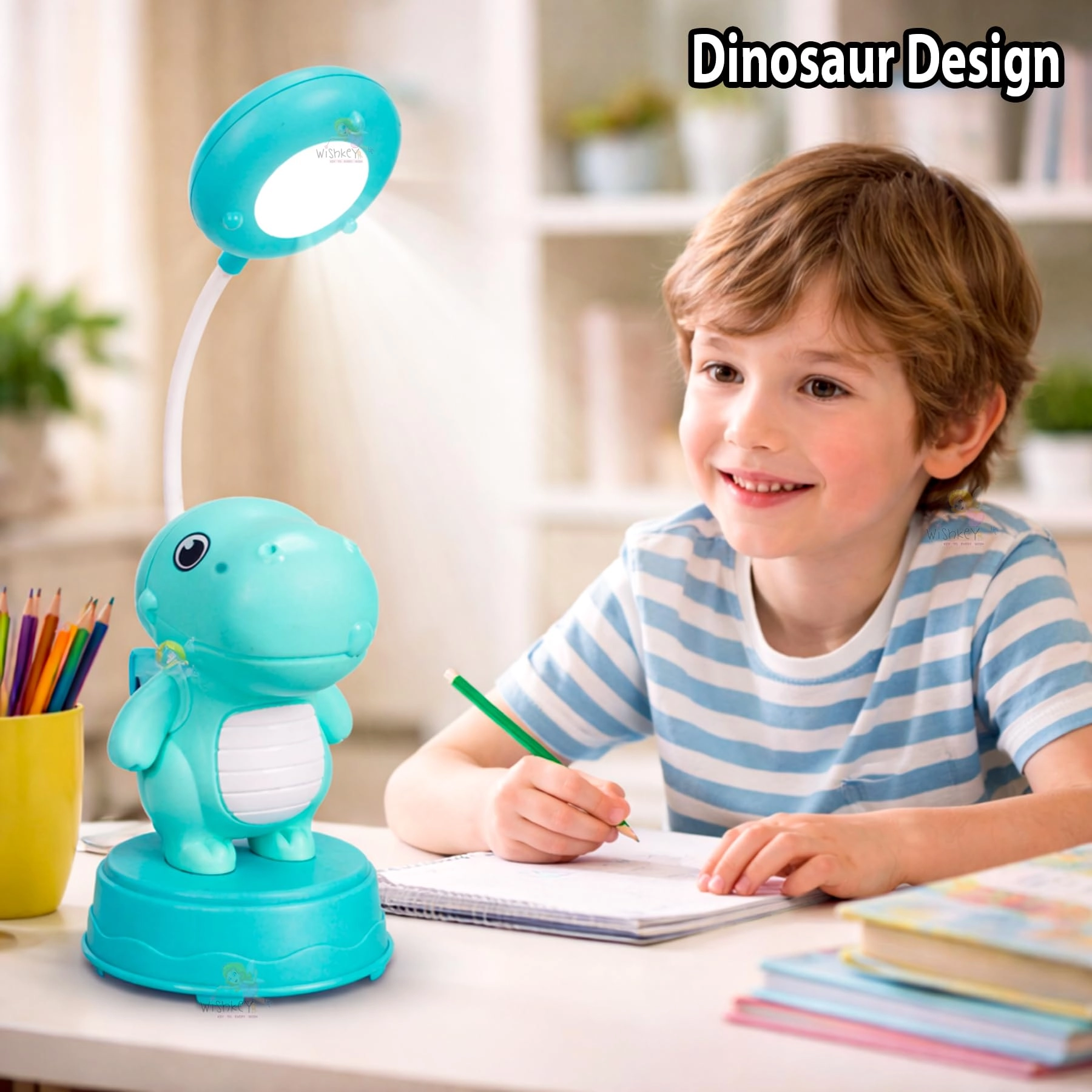 2-in-1 LED Desk Lamp - Pencil Sharpener Rechargeable
