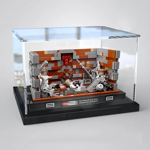 Display Case - 75339 Black Base (3mm) 25 x 20 x 15 cm