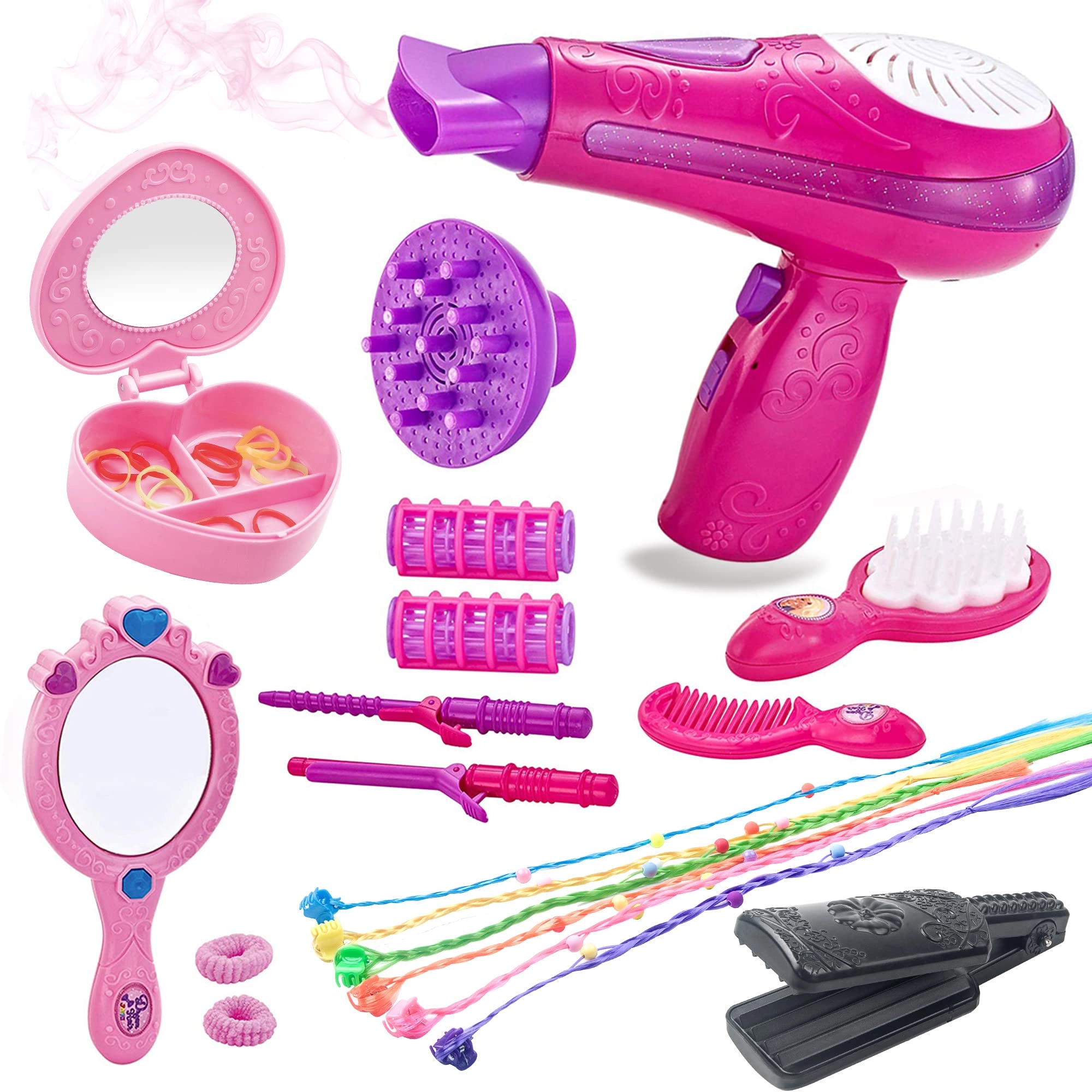 Bettina Vogue Beauty Hair Salon Pretend Play Set - 7 pcs