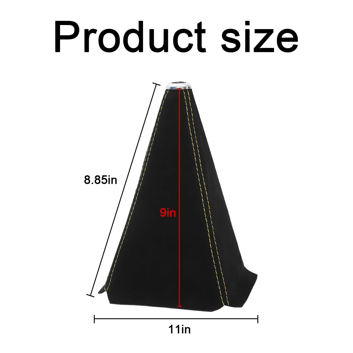 Shift Boot Cover - Suede Black