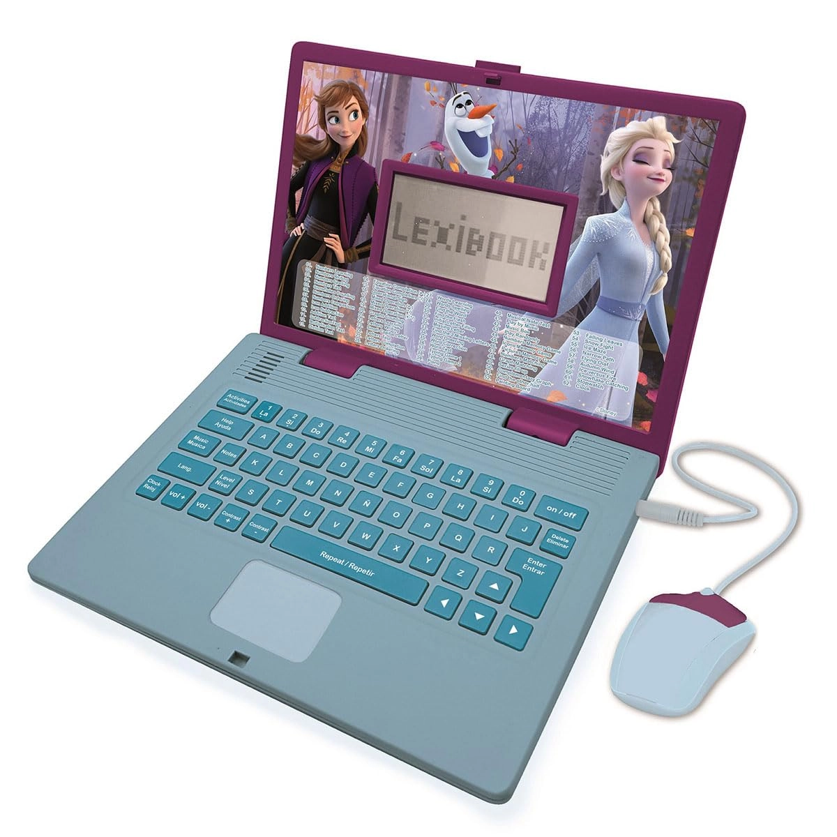 Lexibook Disney Frozen 2 - Bilingual Spanish/English Elsa & Anna