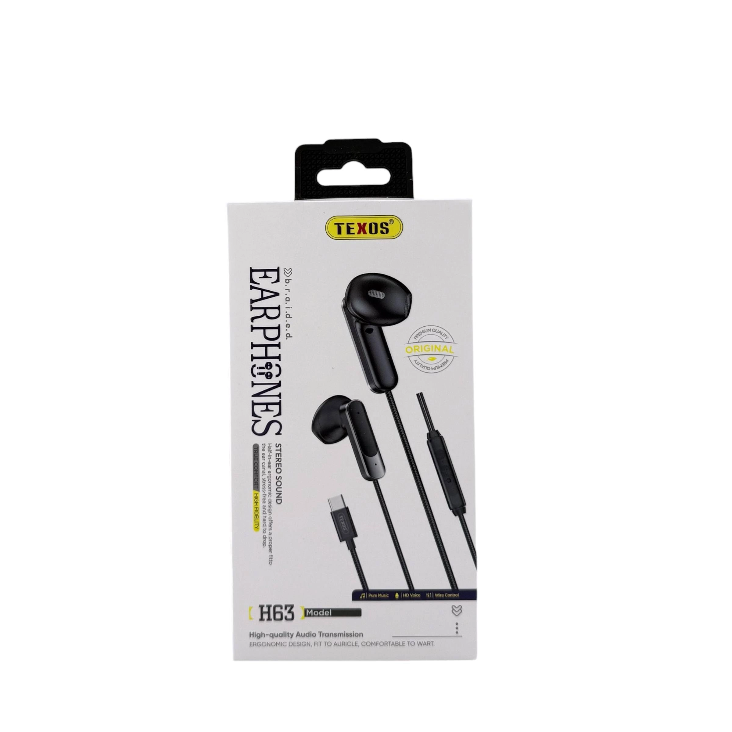 TEXOS H63 Wired Earbud