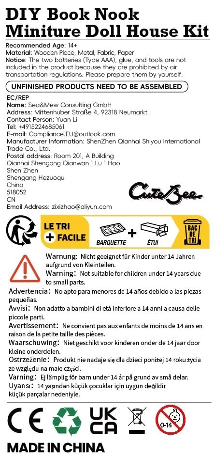 Book Nook Kit - Fantasy Plant Shop