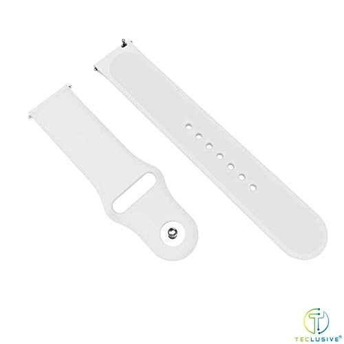 Ultra Luxury Silicone Sports Strap Band - Combo Multi Pack of 3 22mm