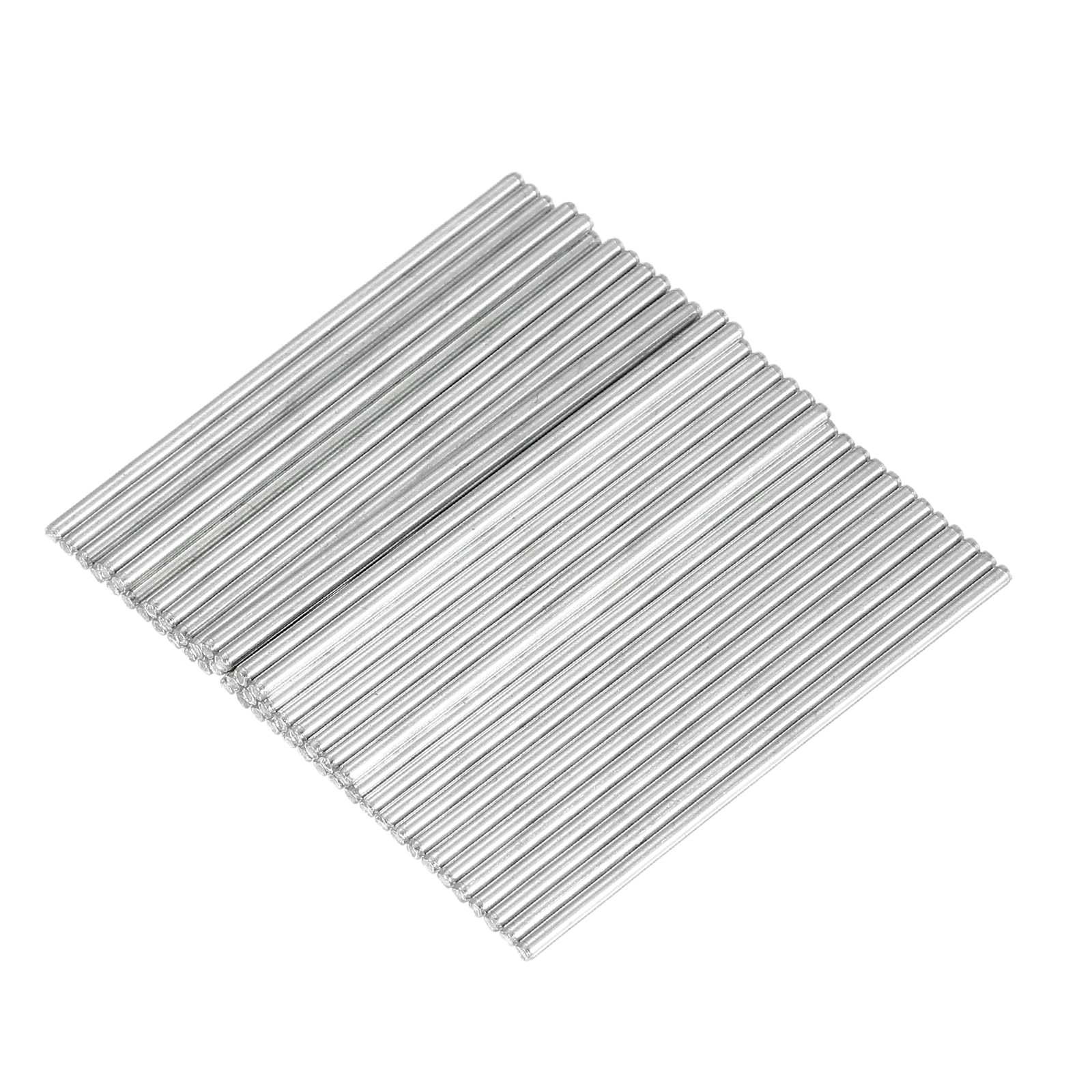 SourcingMap Round Rod Axles - 2mmx60mm 50pcs