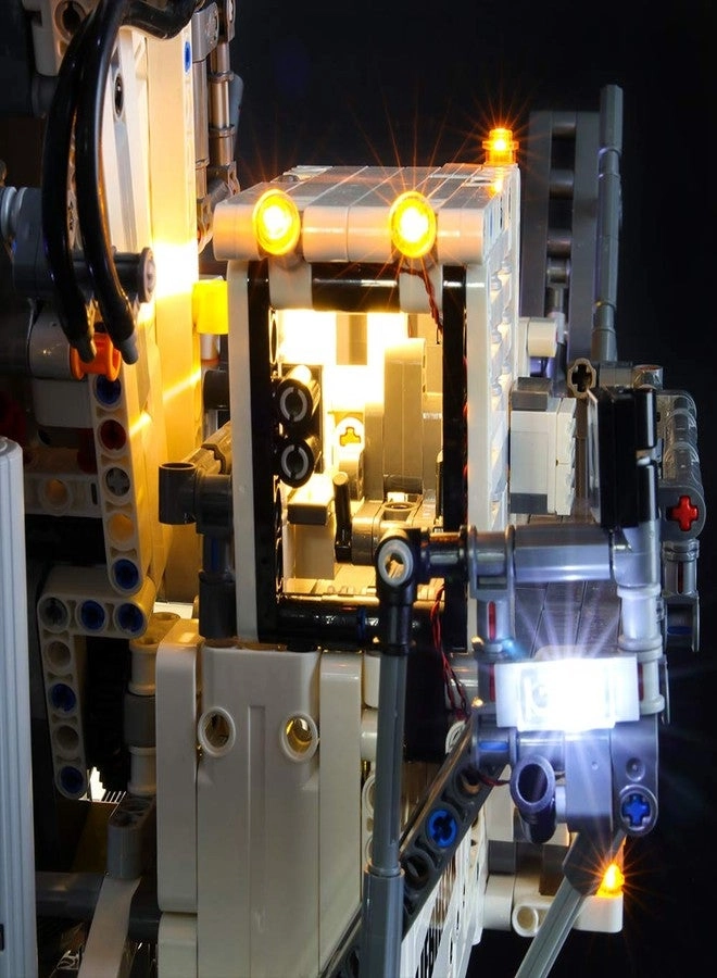Led Lighting Kit for LEGO Technic Liebherr R 9800 - Compatible with LEGO 42100 Multicolor