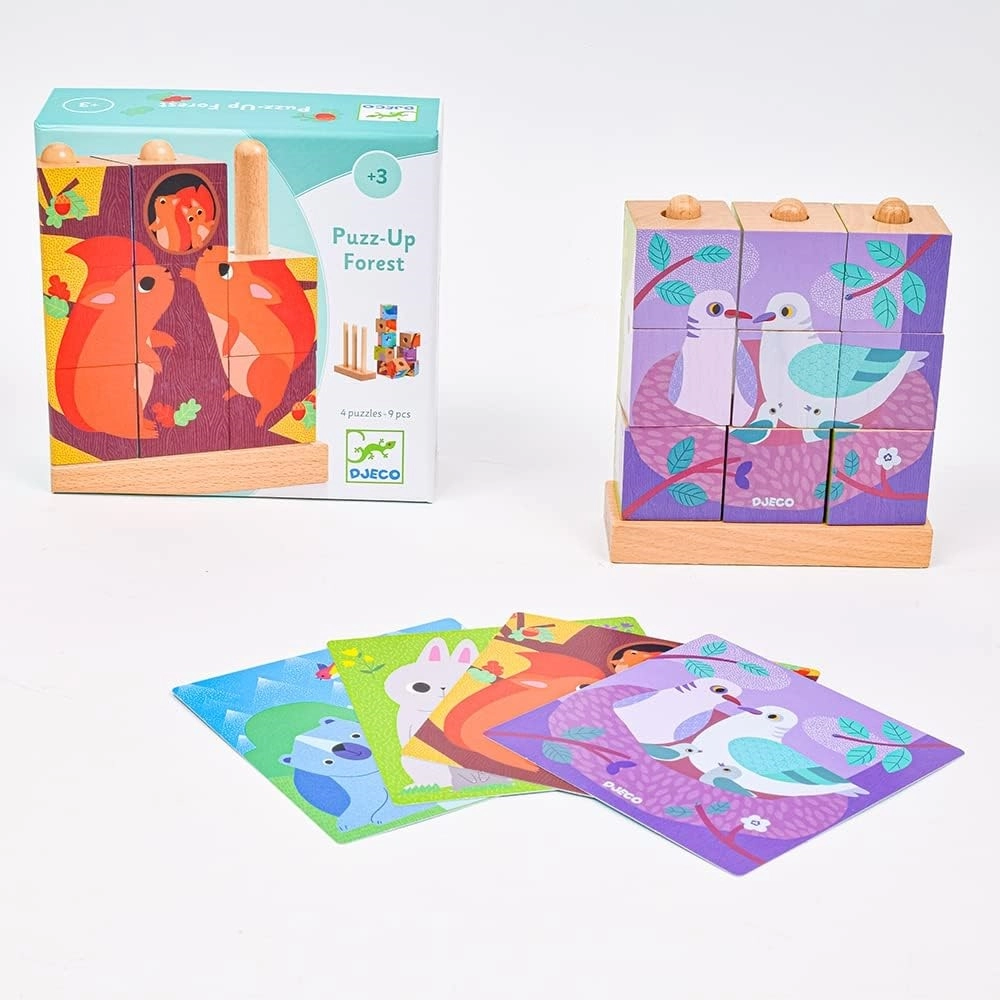 Puzz Up - 3 years and up 4 pieces