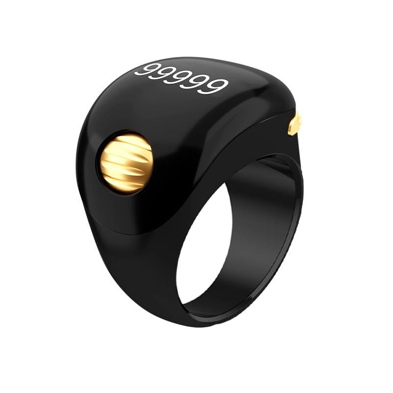 TBSoon Golden Bead Tasbih - 1.46 in