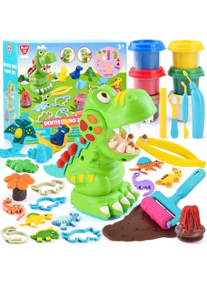 dede Dino Dentist Play Dough Set - 3+ years