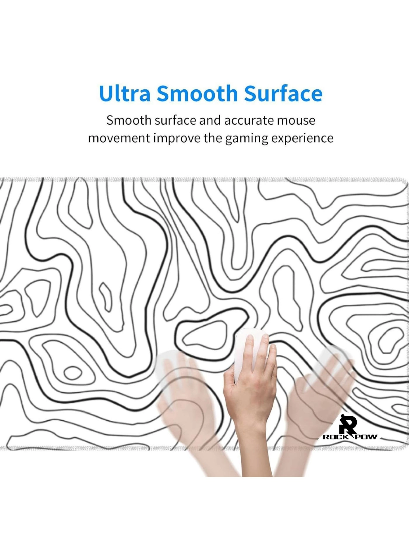 Extended XXL Leather Gaming Mouse Pad