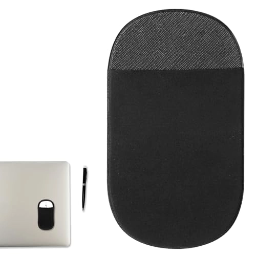 Slim Mouse Holder - 13x7.5cm Black