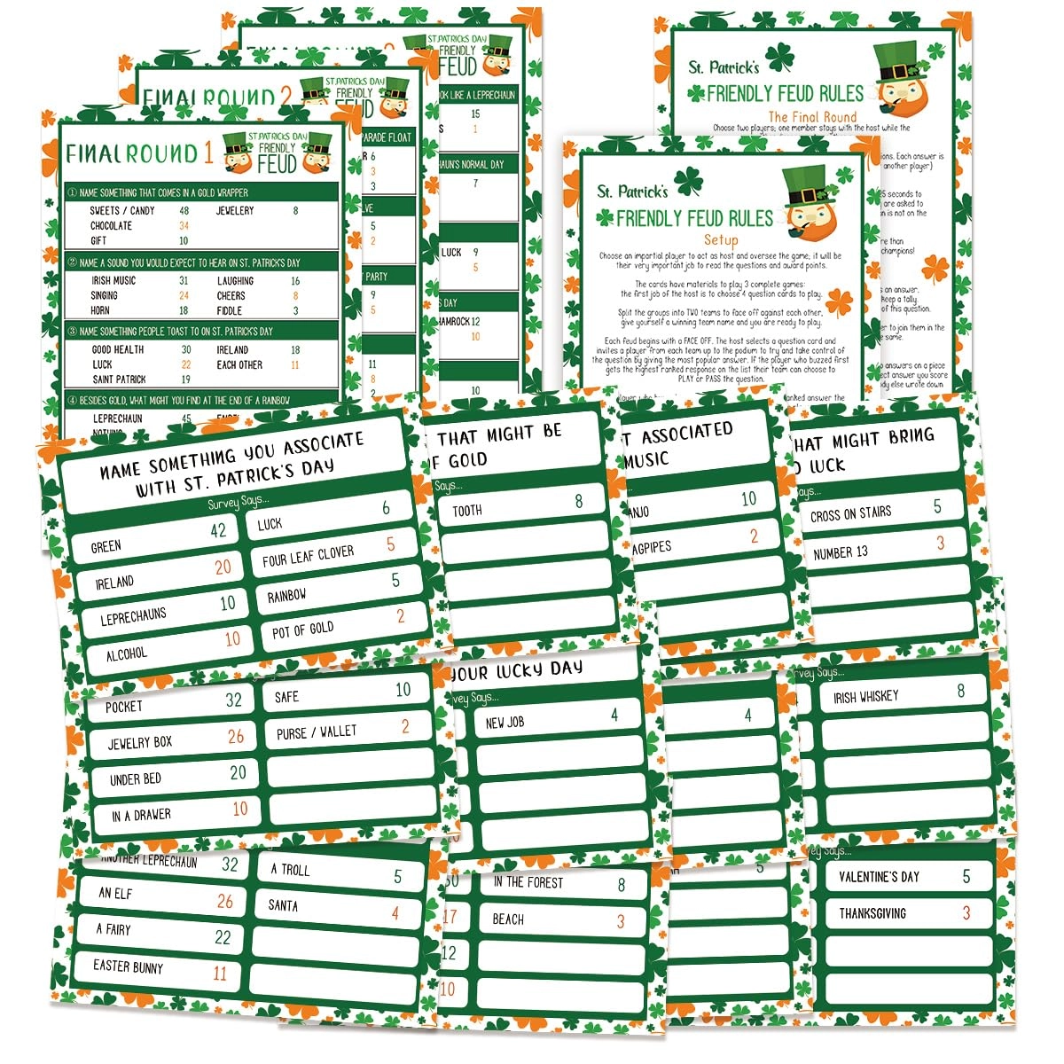 OXEDP St. Patrick's Day Friendly Feud Game - Adult