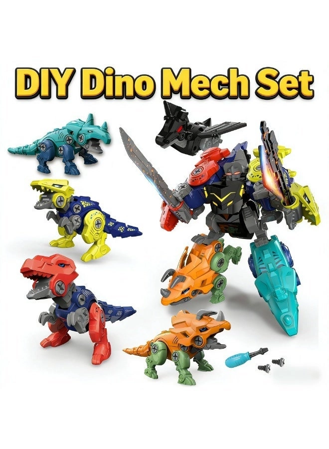 Uthriyya Dinosaur Transform Robot - 5 in 1