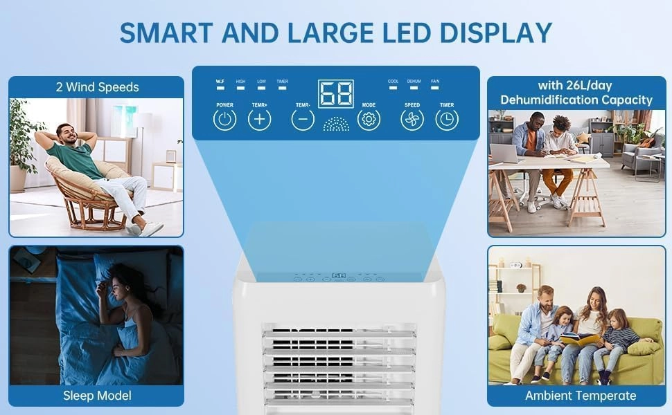 Portable Air Conditioner - 900 watts