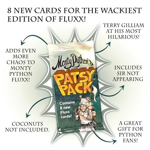 Fluxx: Monty Python's Patsy Pack Expansion - Card Game