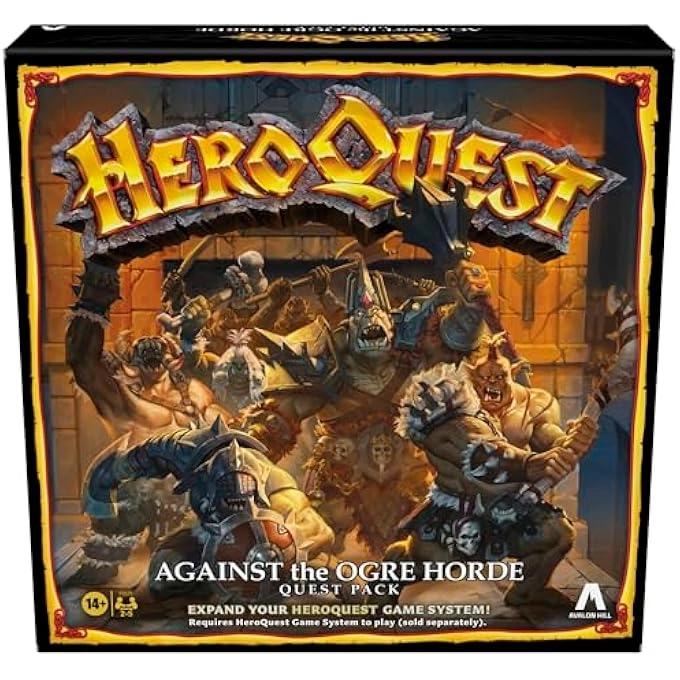 HeroQuest: The Horde of The Ogres Adventure Pack (German)