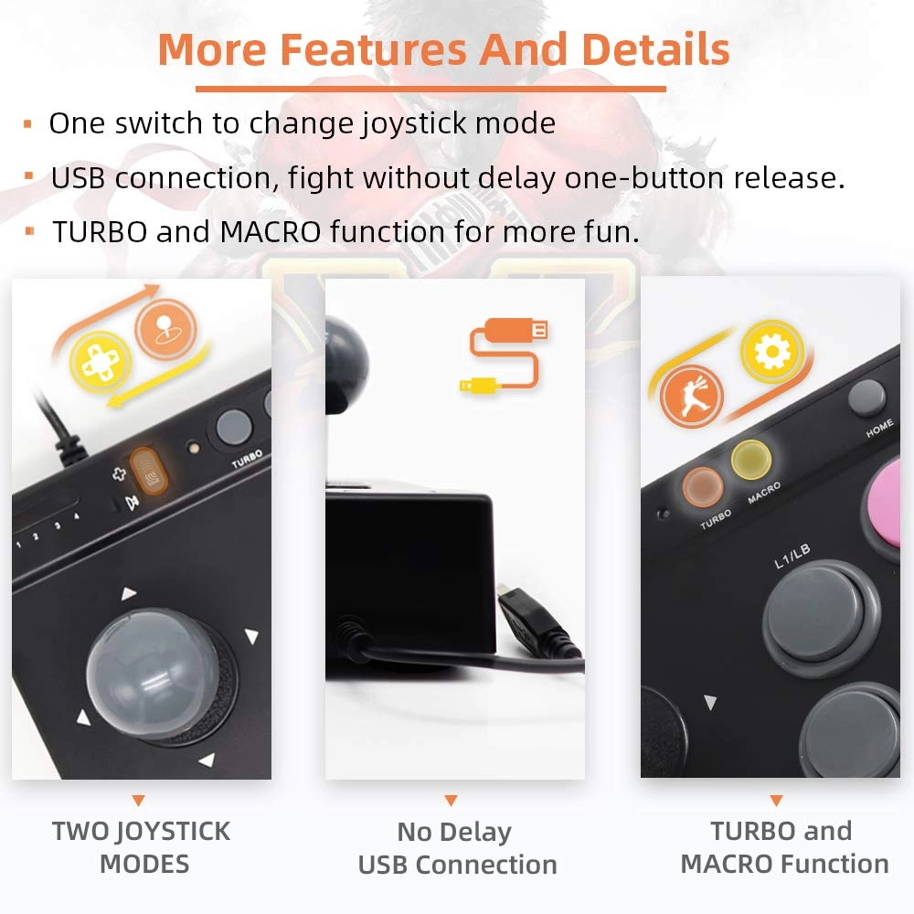 Arcade Fight Stick - Black