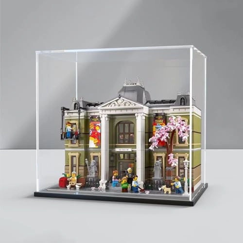 Acrylic Display Case for Lego 10326 Museum - 45 x 30 x 35 cm Clear Dustproof