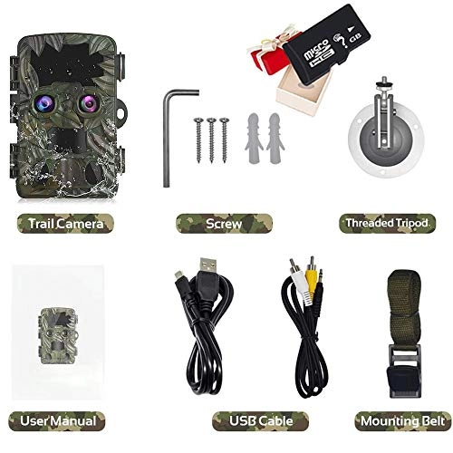 Trail Camera Dual-Lens - 20MP