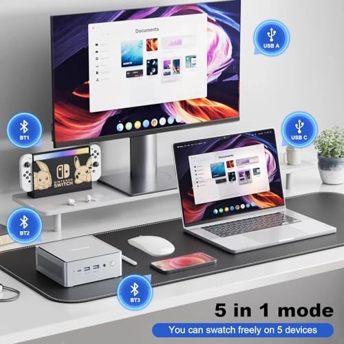 Wireless Mouse - Bluetooth, USB