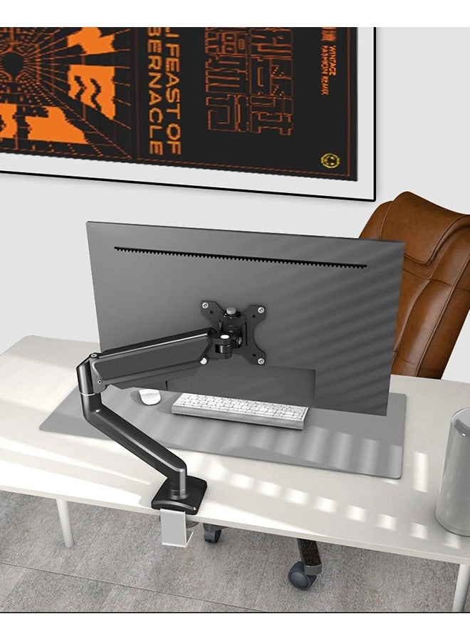 Gas Spring Monitor Arm - 32 in VESA 75x75/100x100mm