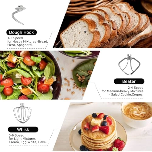 Stand Mixer - 6.2L 1400W