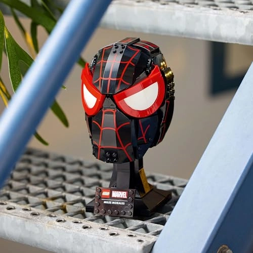 Miles Morales Mask - 487 pieces Adult