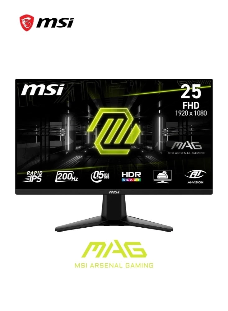 MSI MAG 255F E20 - 1920x1080 24.5 Inches