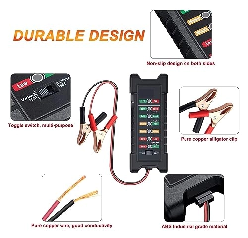 BM410 - Car Battery Tester Digital Test Tool