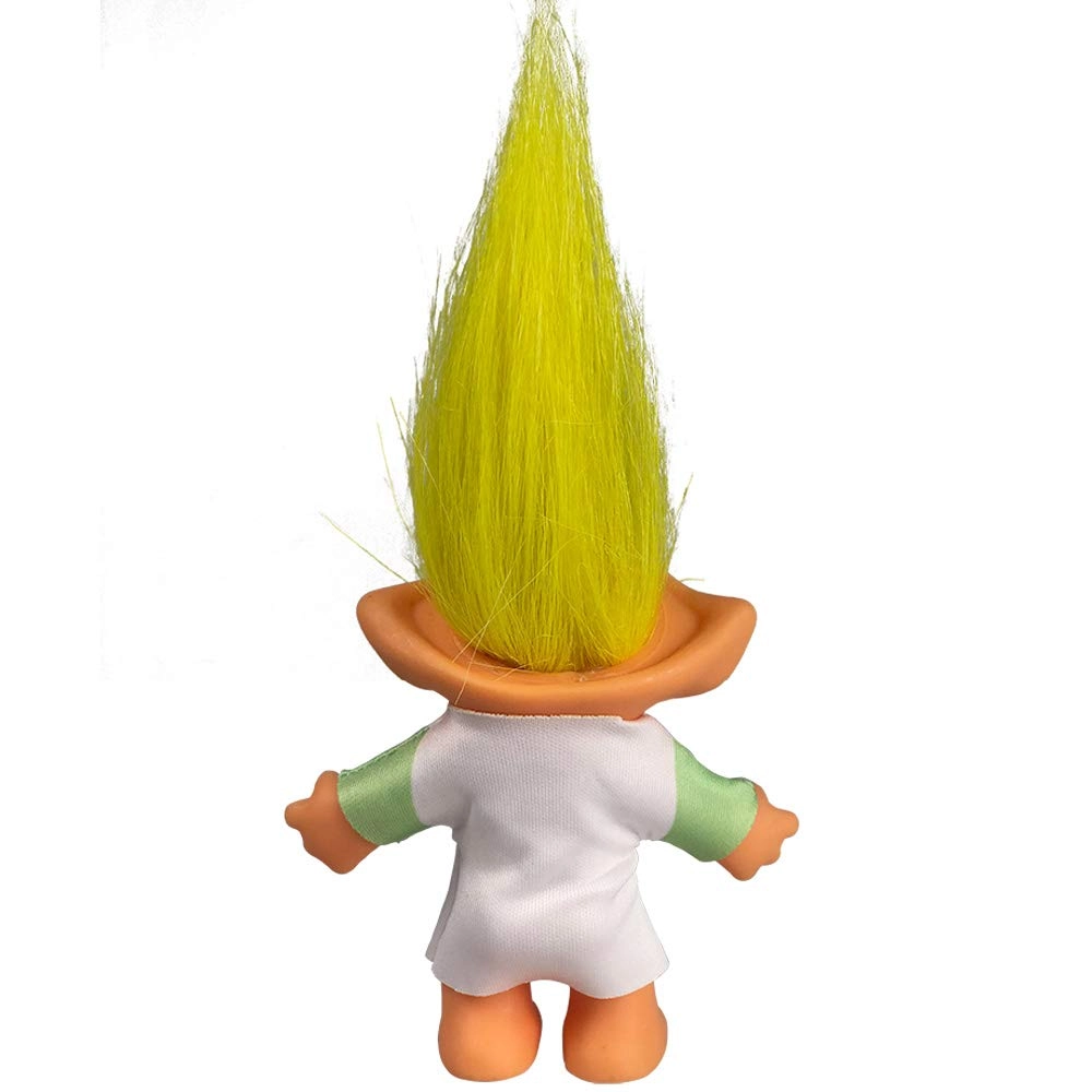 Troll Doll - 75 Tall PVCPolyester Yellow Hair