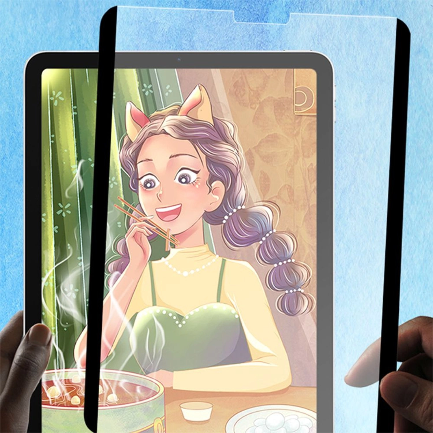 Removable Magnetic Screen Protector for iPad Mini 2021