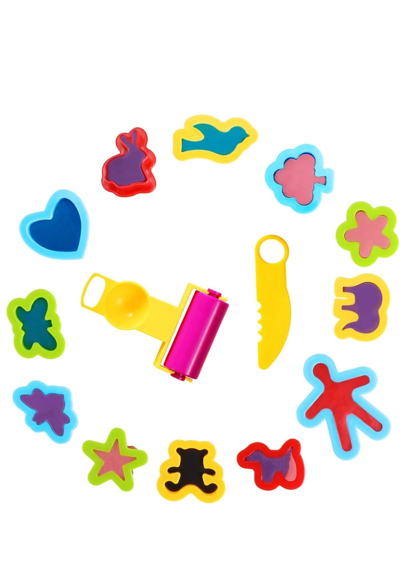 Plasticine Sets - Plastic 20 pcs.