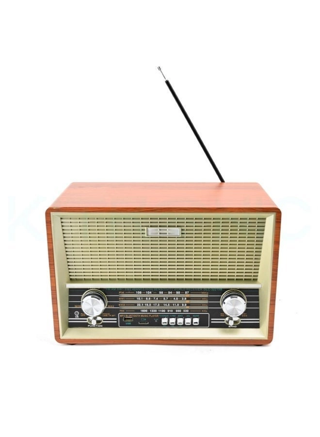 smartova All-in-One Vintage Portable Wireless Radio