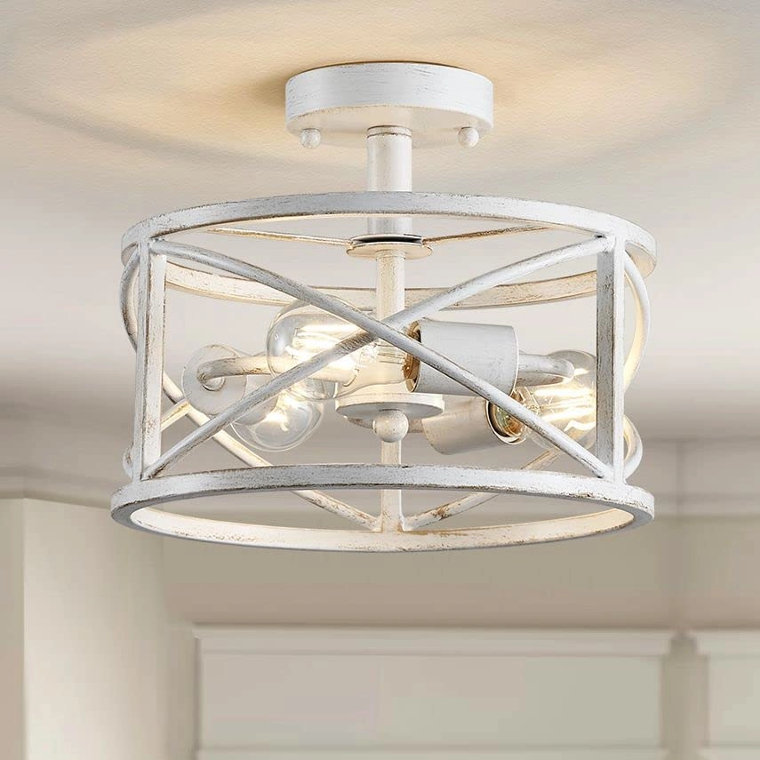 WUZUPS Semi Flush Ceiling Light