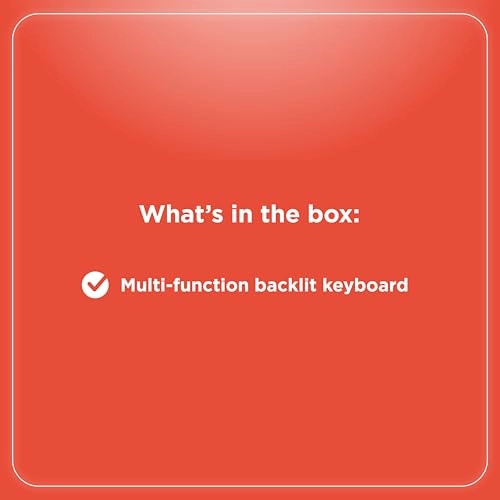 Multi-Function Backlit Keyboard - Wired